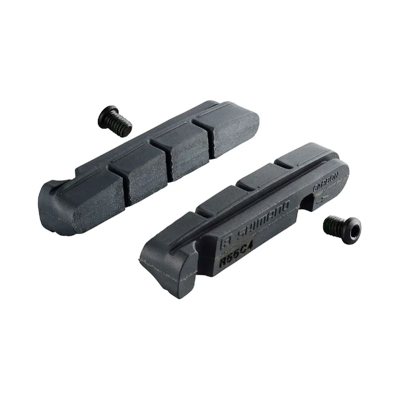 road bike grips for better handling-Shimano R55C4 Carbon Brake Pads