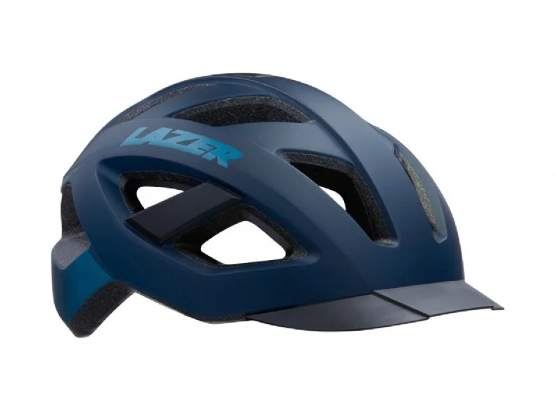 bike repair kits for road trips-Lazer Cameleon MIPS Road Helmet - Matt Dark Blue