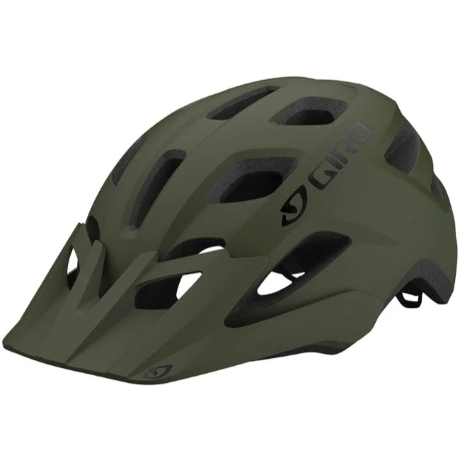 cycling bags for added storage-Giro Fixture MIPS MTB Helmet - Matt Trail Green