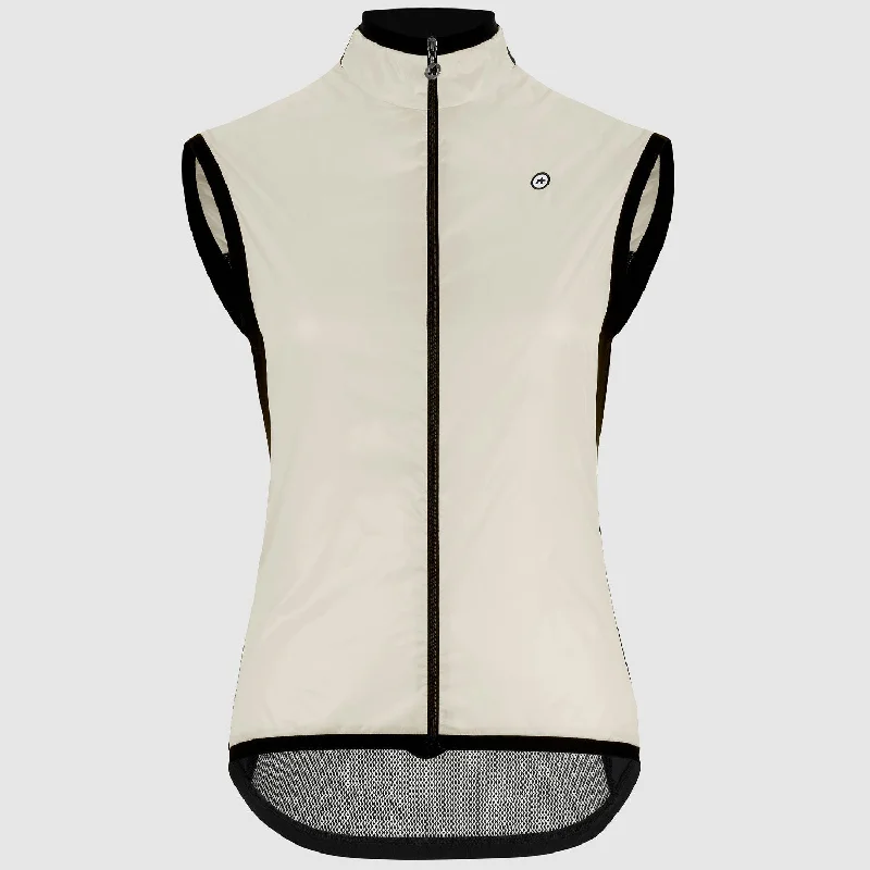 cycling compression sleeves for recovery-Gilet donna Assos UMA GT Wind C2 - Beige