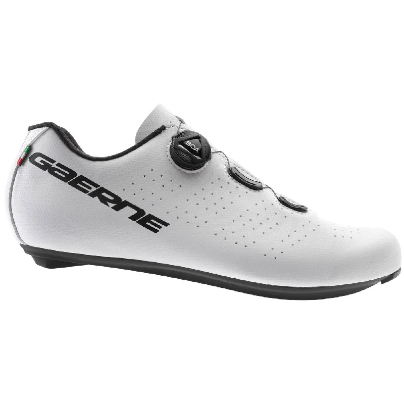 bike water bottles for hot days-Scarpe Gaerne G.Sprint - Bianco