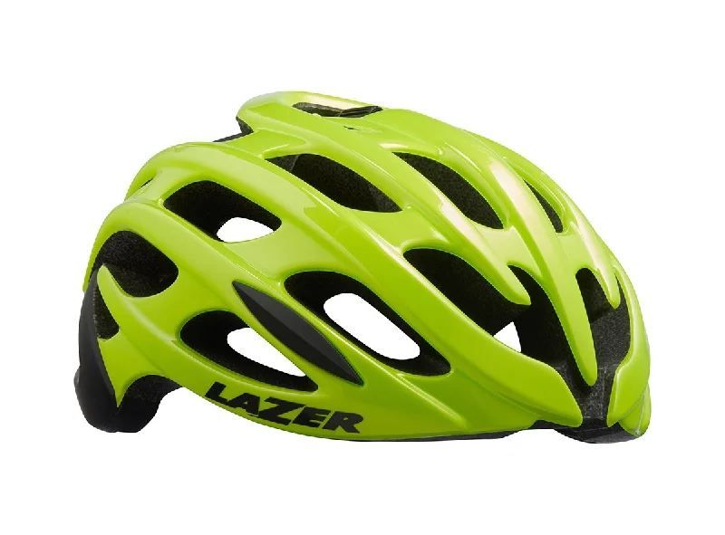 bike frame for custom builds-Lazer Blade+ MIPS Road Helmet - Flash Yellow - 2020