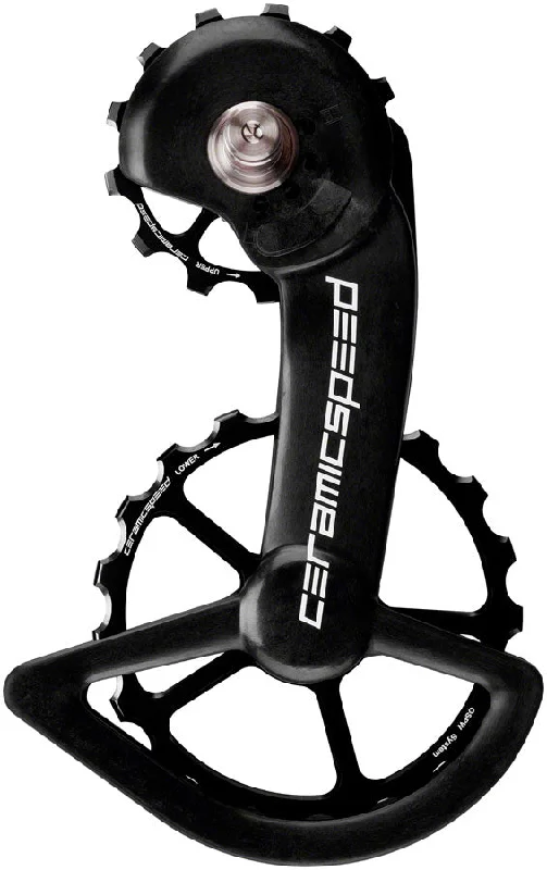 road bike water bottles for hydration-CeramicSpeed OSPW System Shimano 9200/8100 Standard - Black