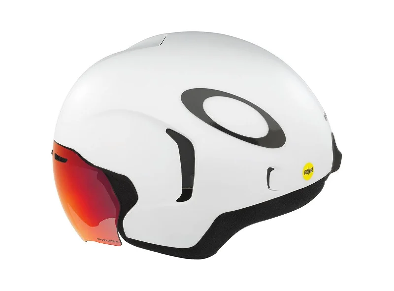 bicycle repair kits for home repairs-Oakley ARO7 Road Helmet - White