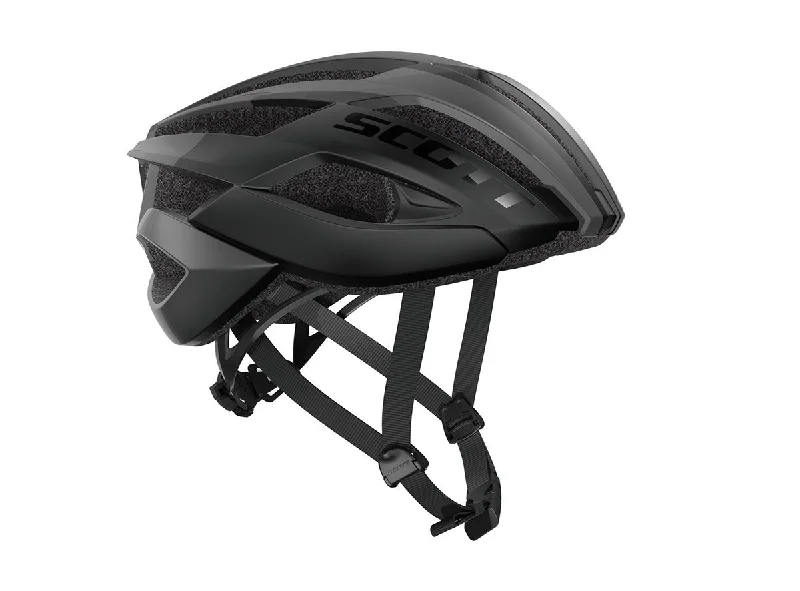 bike helmets for urban commuting-Scott Arx Road Helmet - Black