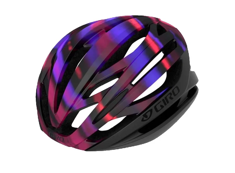 mountain bike pedals for extra grip-Giro Seyen MIPS Road Helmet - Womens - Matt Black-Electric Purple - 2020