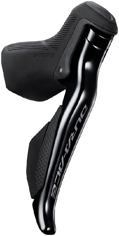 road bike helmets for aerodynamics-Shimano Dura-Ace ST-R9250-R Di2 Dual Control Shift/Brake Lever Rim Brakes - Right 12-Speed BLK