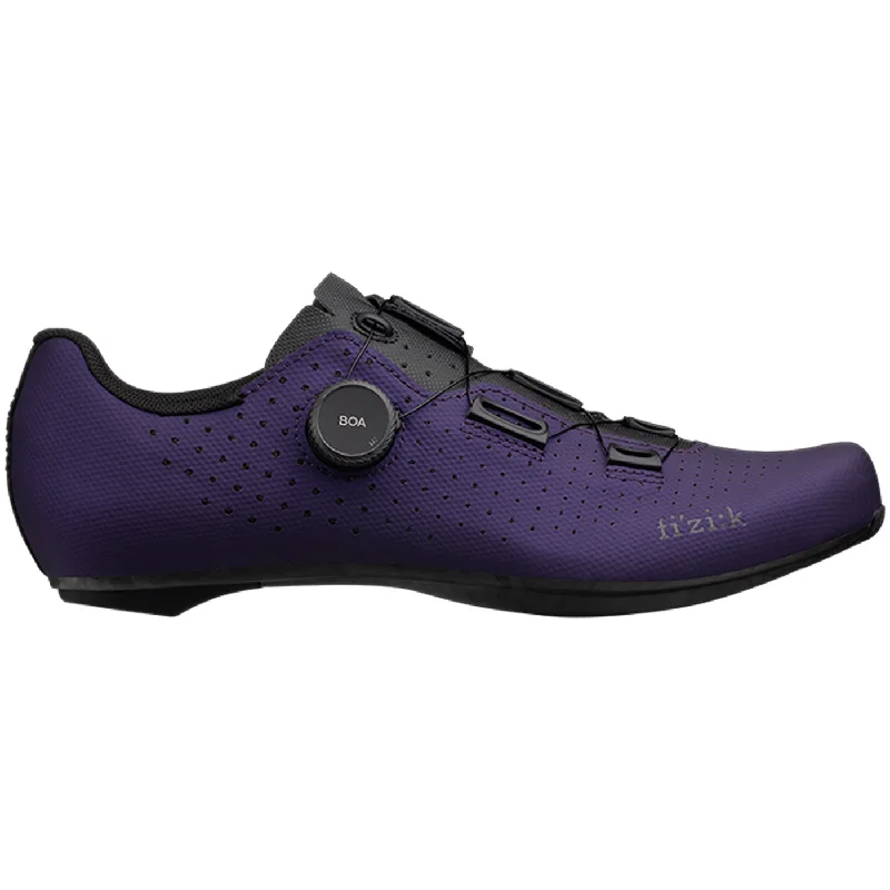 bike grips for better handling-Scarpe Fizik Tempo Decos Carbon - Viola