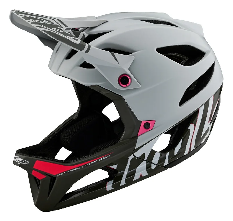 mountain bike frames for rugged use-Troy Lee Designs Stage Full Face Helmet with MIPS - Signature - Vapor