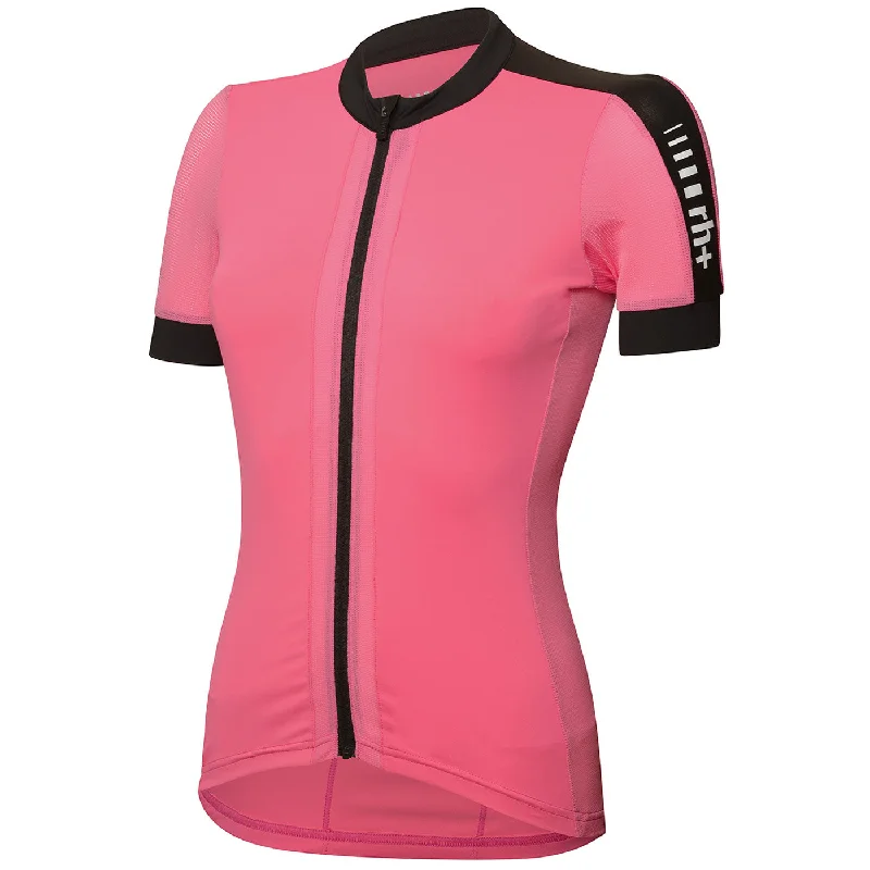 cycling windbreakers for windy days-Maglia donna Rh+ Drop - Rosa