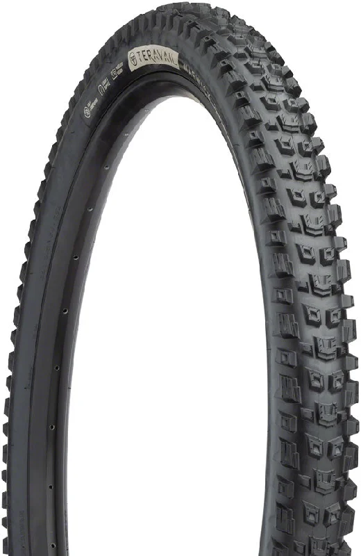 bike inner tubes for mountain bikes-Teravail Warwick Tire - 29 x 2.5 Tubeless Folding BLK Ultra-Durable Grip Compound