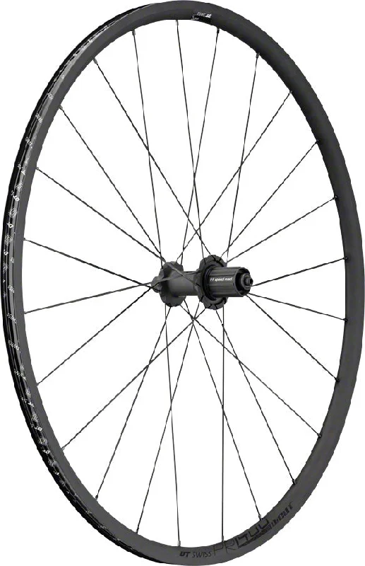 road bike tires for speed-DT Swiss PR 1400 DICUT OXiC Rear Wheel - 700 QR x 130mm Rim Brake HG 11 BLK 21mm