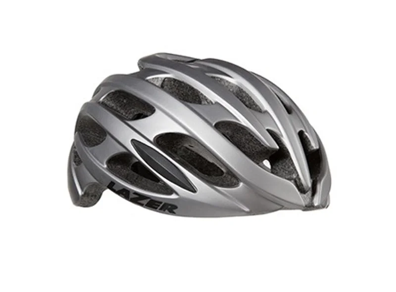 bike pedals for comfort-Lazer Blade Road Helmet - Ti