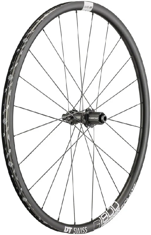 bicycle fenders for rain protection-DT Swiss G 1800 Rear Wheel - 650b 12 x 142mm Center-Lock HG 11 Black