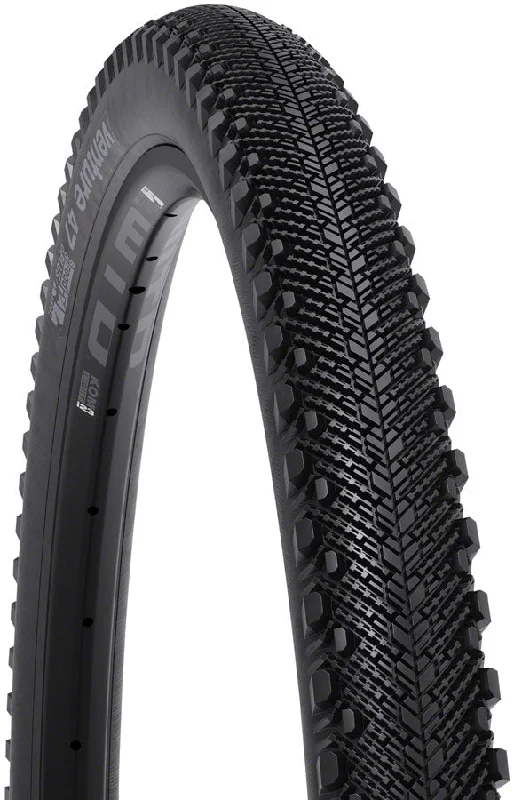 cycling jerseys for mountain biking-WTB Venture Tire - 700 x 40 TCS Tubeless Folding Black