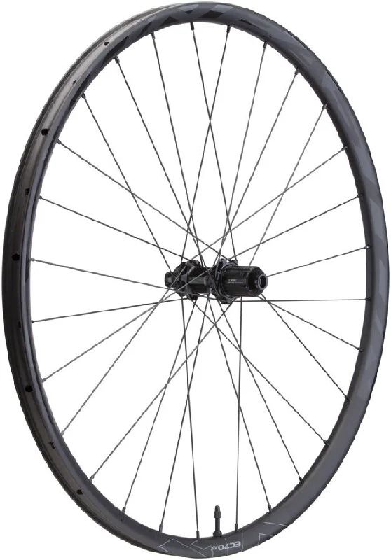 road bike storage solutions for garages-Easton EC70 AX Carbon Disc Rear Wheel - 700 12 x 142mm Center-Lock XDR Black