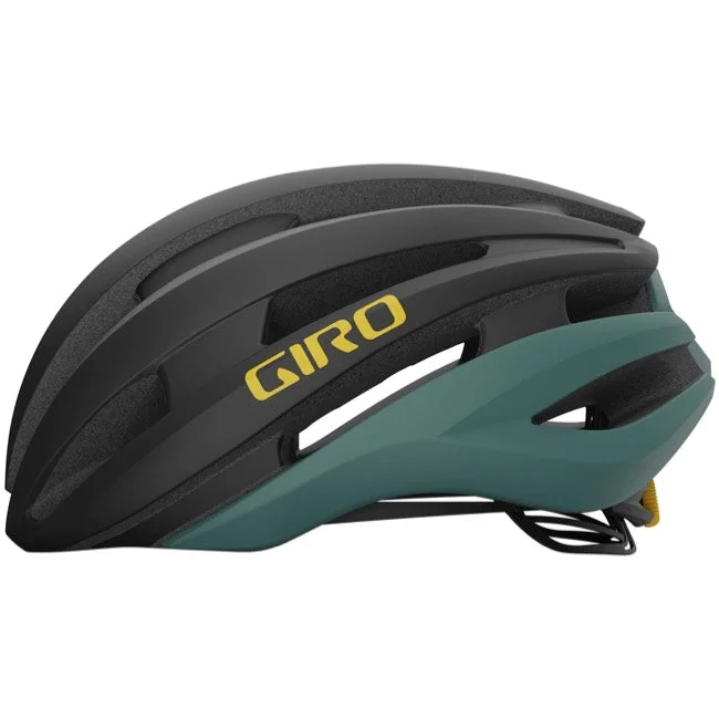 bicycle pedals for easy mounting-Giro Synthe MIPS II Road Helmet - Matt Warm Black