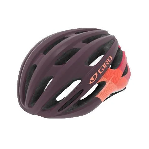 cycling apparel for warm weather-Giro Saga MIPS Road Helmet - Matt Dusty Purple - 2019