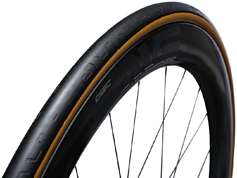 road bike chains for speed-ENVE Composites SES Road Tire - 700 x 25 Tubeless Folding Tan