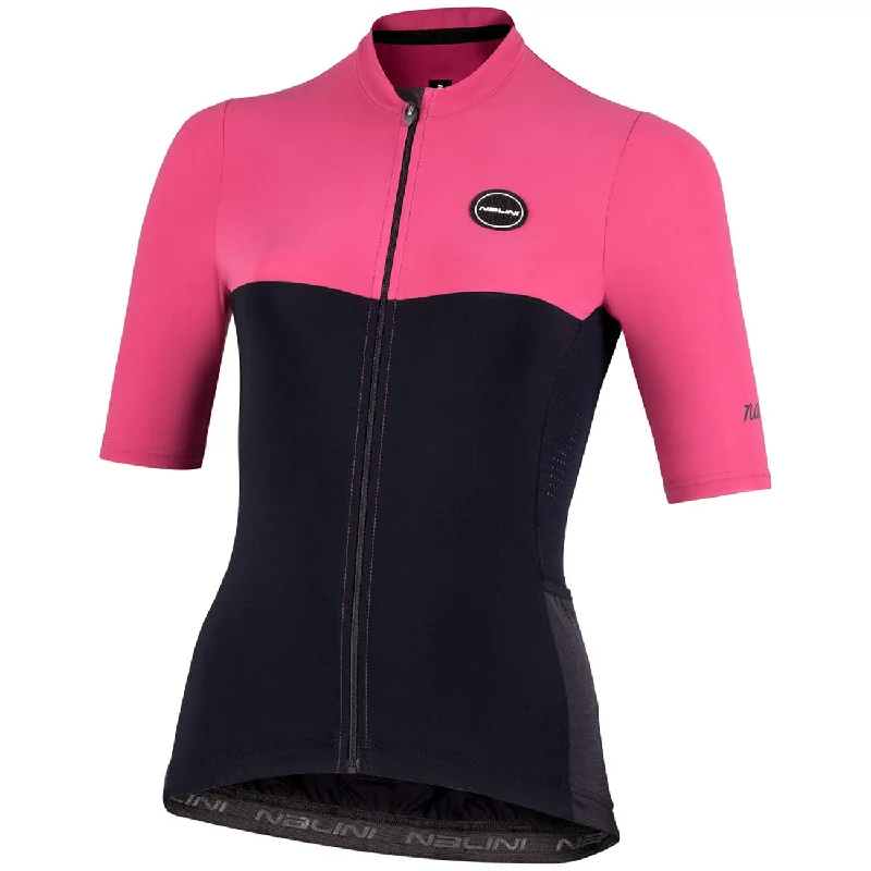 bicycle air compressors for tire inflation-Maglia donna Nalini Cover - Rosa