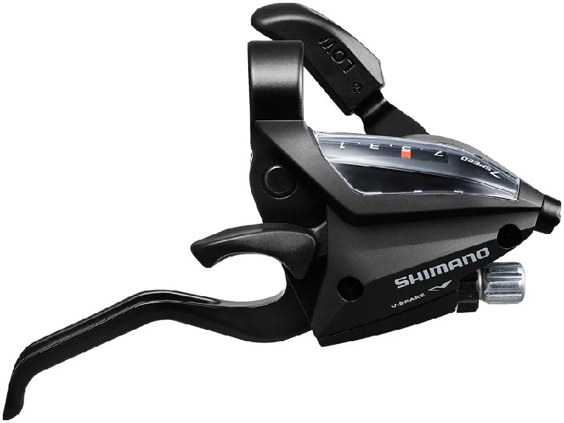 mountain bike water bottle holders for convenience-Shimano Altus ST-EF500-L Brake/Shift Lever - Right 7-Speed