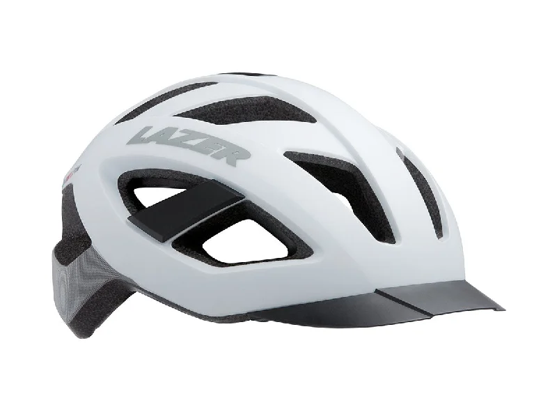 bike reflectors for night rides-Lazer Cameleon MIPS Road Helmet - Matt White - 2020