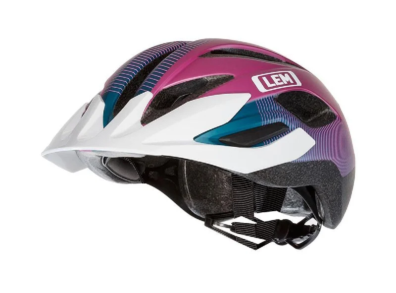 bike pedals for MTB enthusiasts-LEM Boulevard Commuter Bike Helmet - Purple