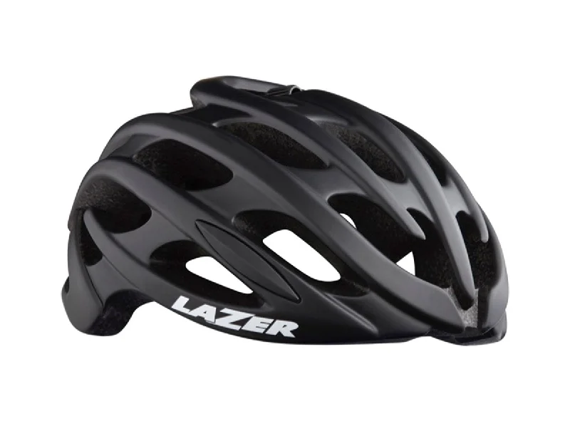 bike reflectors for visibility-Lazer Blade+ Road Helmet - Matt Black