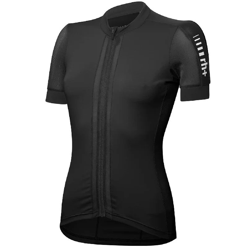 bicycle spare tubes for emergencies-Maglia donna Rh+ Drop - Nero