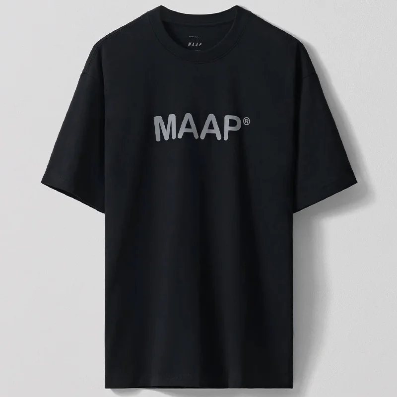 bike mounts for smartphones-T-Shirt Maap Essentials Text - Nero