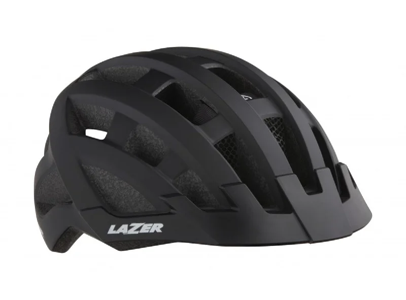 road bike gears for smooth shifting-Lazer Compact DLX MIPS Commuter Helmet - Matt Black - 2020