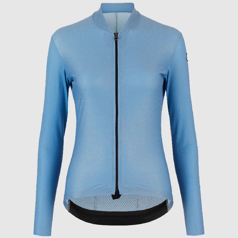 cycling jackets for layering-Maglia maniche lunghe donna Assos Mille GT S11 - Azzurro