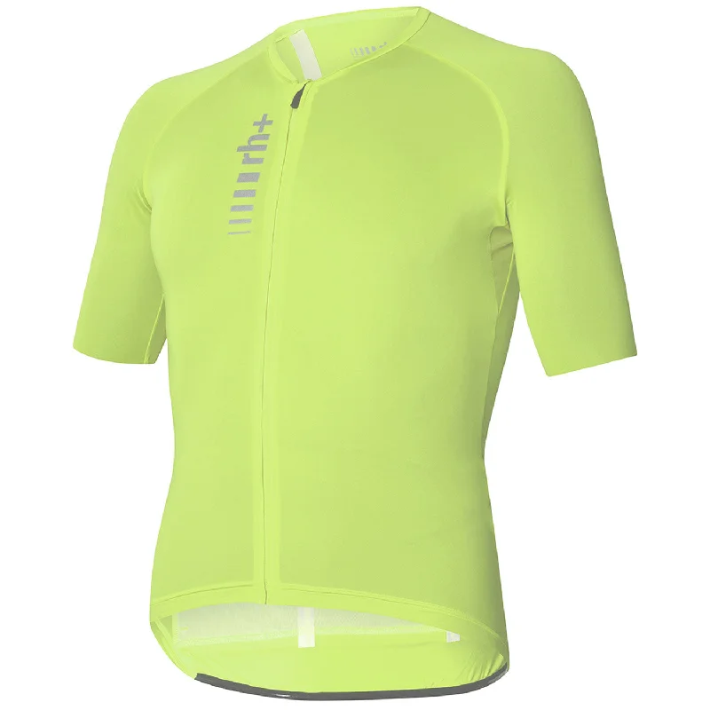 cycling thermal jackets for winter-Maglia Rh+ Piuma - Giallo fluo