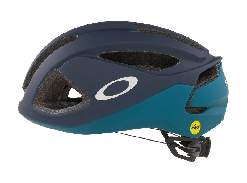 bicycle helmets for commuting-Oakley ARO3 Road Helmet - Navy-Balsam