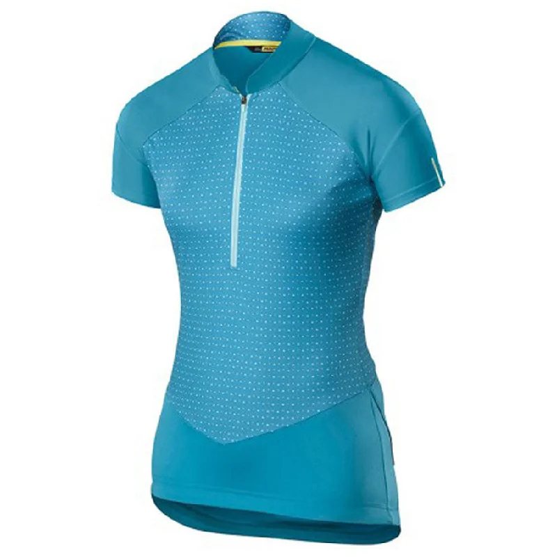 bike water containers for long rides-Maglia donna Mavic Sequence Graphic - Azzurro