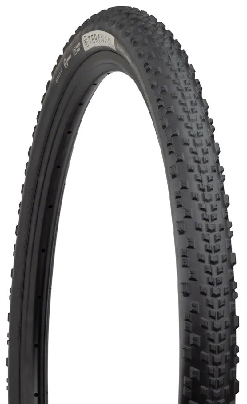 cycling vests for layering-Teravail Rutland Tire - 650b x 47 Tubeless Folding BLK Durable Fast Compound