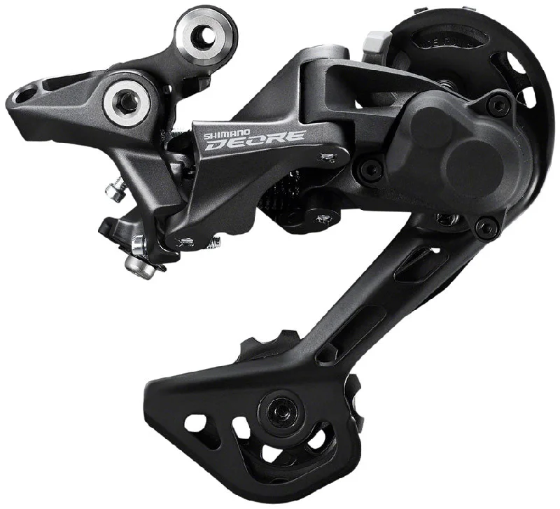 mountain bike pedals for better grip-Shimano Deore RD-M5120 Rear Derailleur - 10-11 Speed