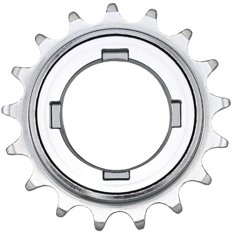 cycling protective gear for extreme riders-CyclingDeal Single Speed Bike Bicycle Freewheel - Compatible with Shimano Type Freewheel Cassette - 17 Teeth for 1/2"x1/8" Chain