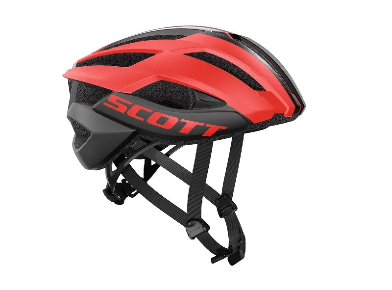 bicycle trailer systems for cargo-Scott Arx Road Helmet - Red