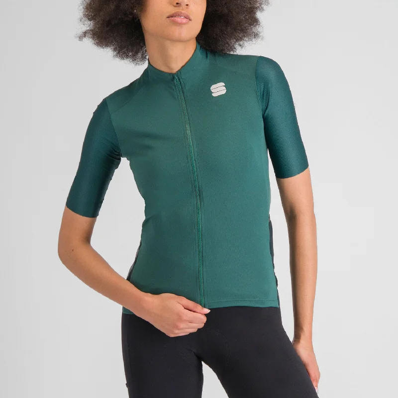 bike lights for night riding-Maglia donna Sportful Supergiara - Verde