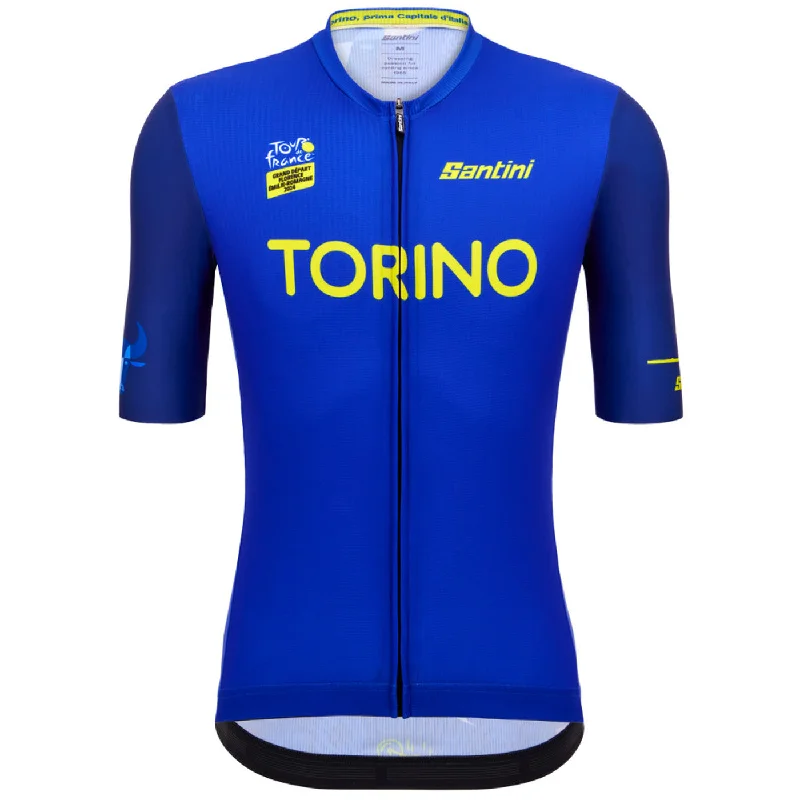 bike locks for security-Maglia Santini Tour de France 2024 - Torino