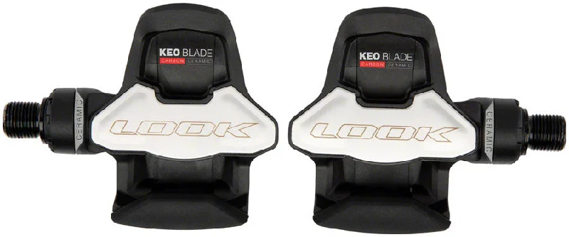 bike tire inflators for convenience-LOOK KEO BLADE CARBON CERAMIC TRACK EDITION Pedals