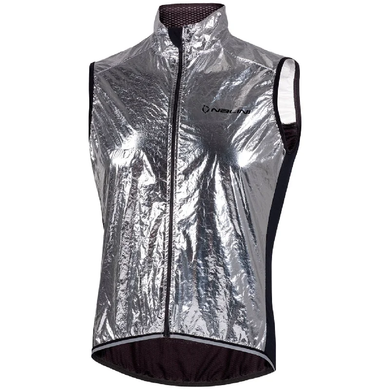 bike water bottles for on-the-go hydration-Gilet Nalini Mirror - Silver