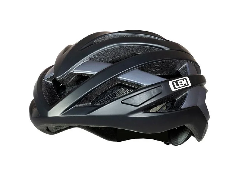 cycling helmets for comfort-LEM Tailwind Road Bike Helmet - Black