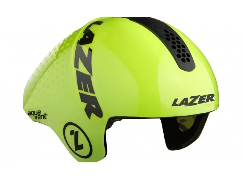 cycling rain jackets for heavy rain-Lazer Tardiz 2 Tri Helmet - Flash Yellow - 2020