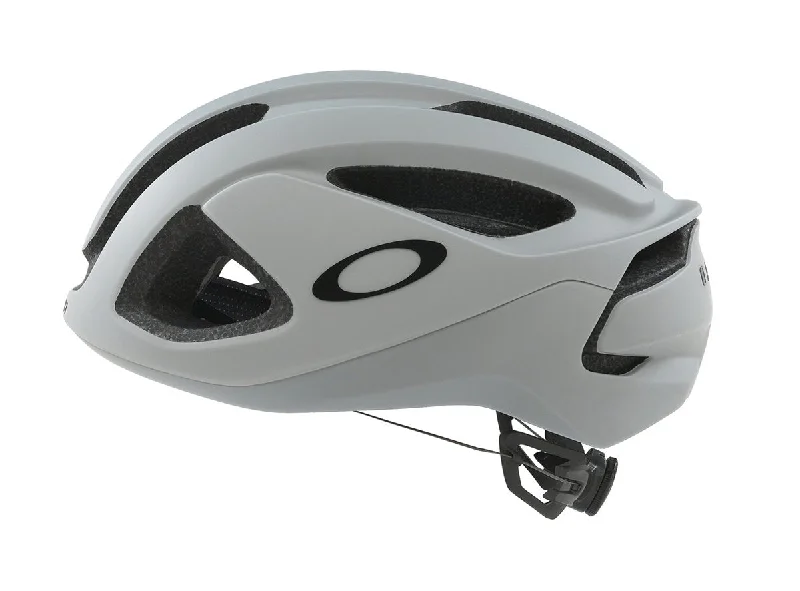 mountain bike wheels for better handling-Oakley ARO3 Road Helmet - Fog Gray