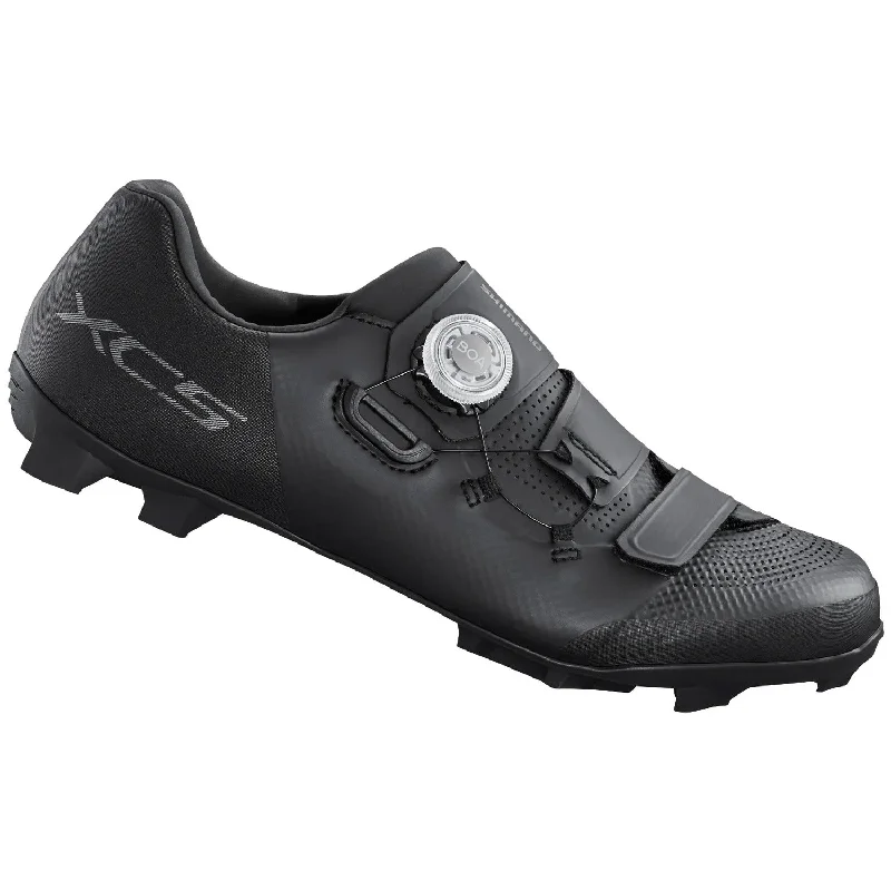 bike travel accessories for convenience-Scarpe Mtb Shimano XC502 Wide - Nero