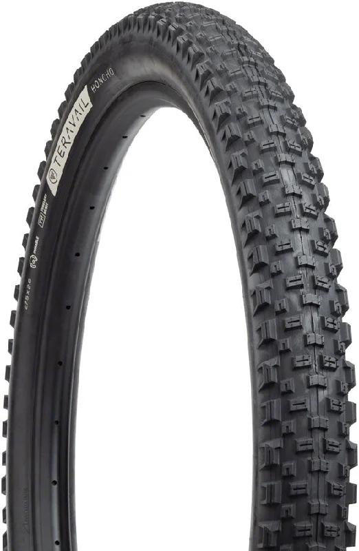 bike accessories for performance-Teravail Honcho Tire - 27.5 x 2.6 Tubeless Folding BLK Light Supple Grip Compound