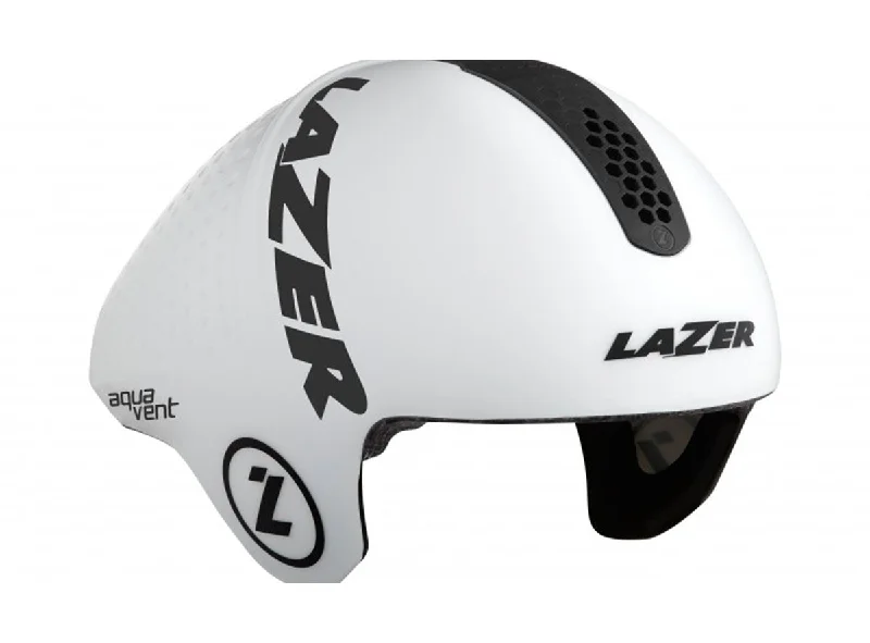 bike inner tubes for mountain bikes-Lazer Tardiz 2 Tri Helmet - Matt White - 2020