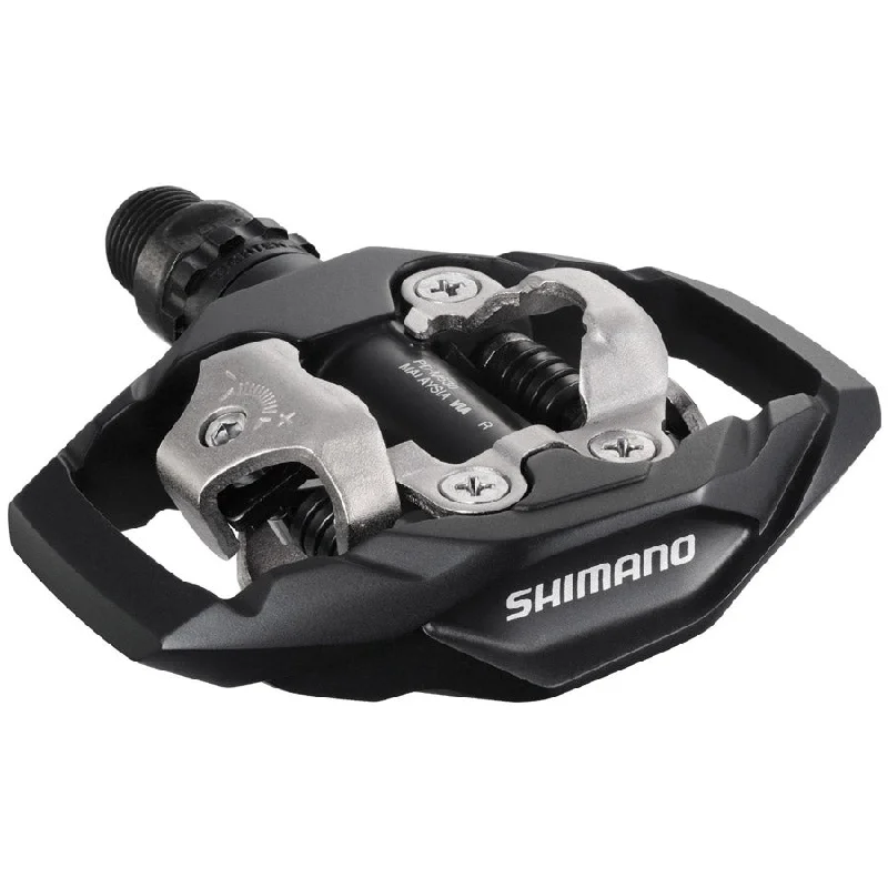 road bike pedals for performance-Pedali Shimano PD M530 - Nero